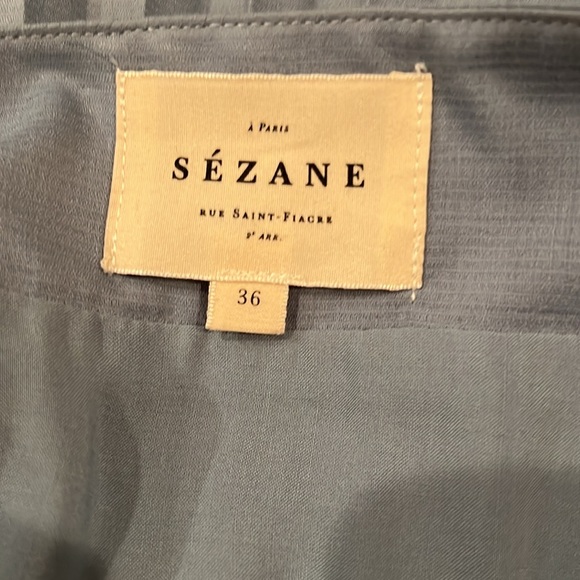 Sezane Dune Pleated Skirt - Size 36 (fits like 2-4) - Picture 3 of 4